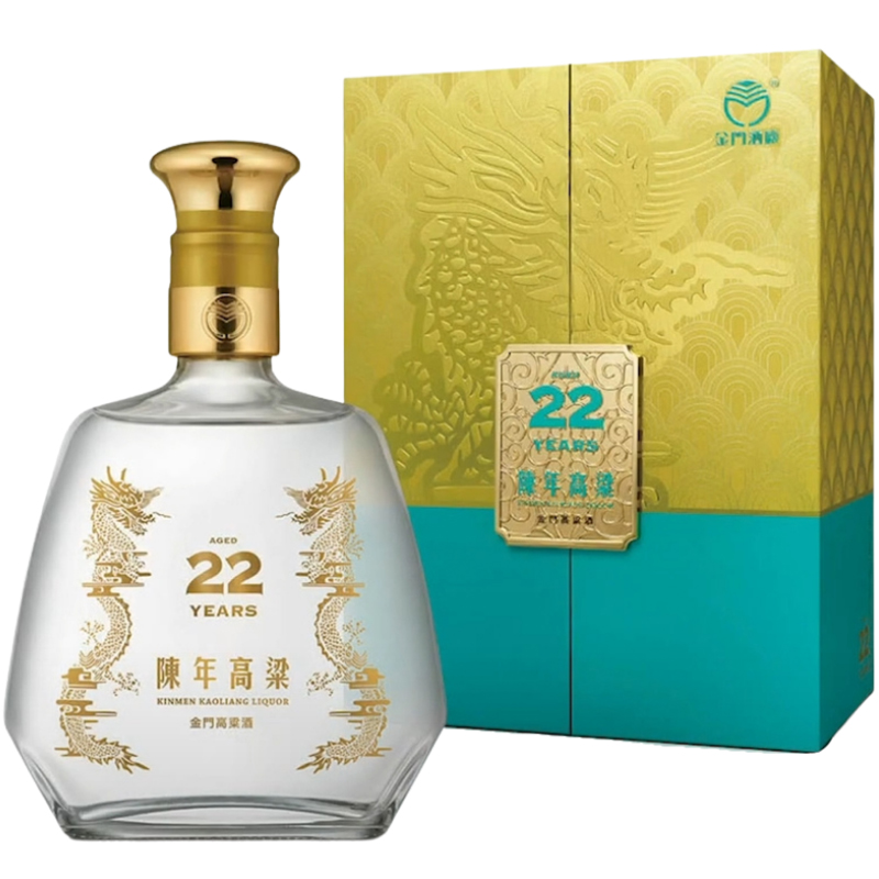 箱付 ・手提げ付 台湾名酒陳年金門高粱酒 12年 600ml（金門高粱